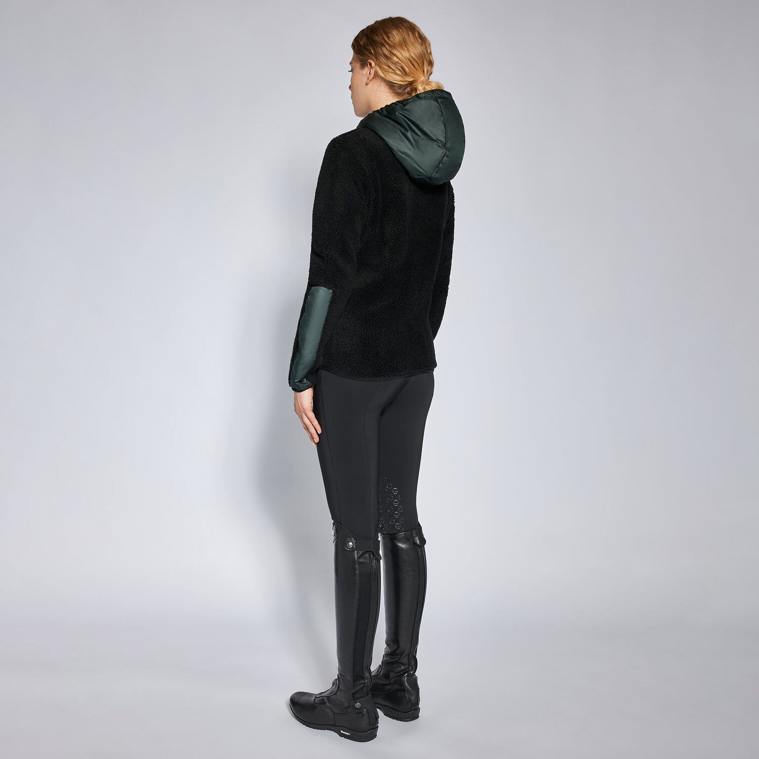 Cavalleria Toscana Women's sweater CT Academy DARK GREY/BLACK-2