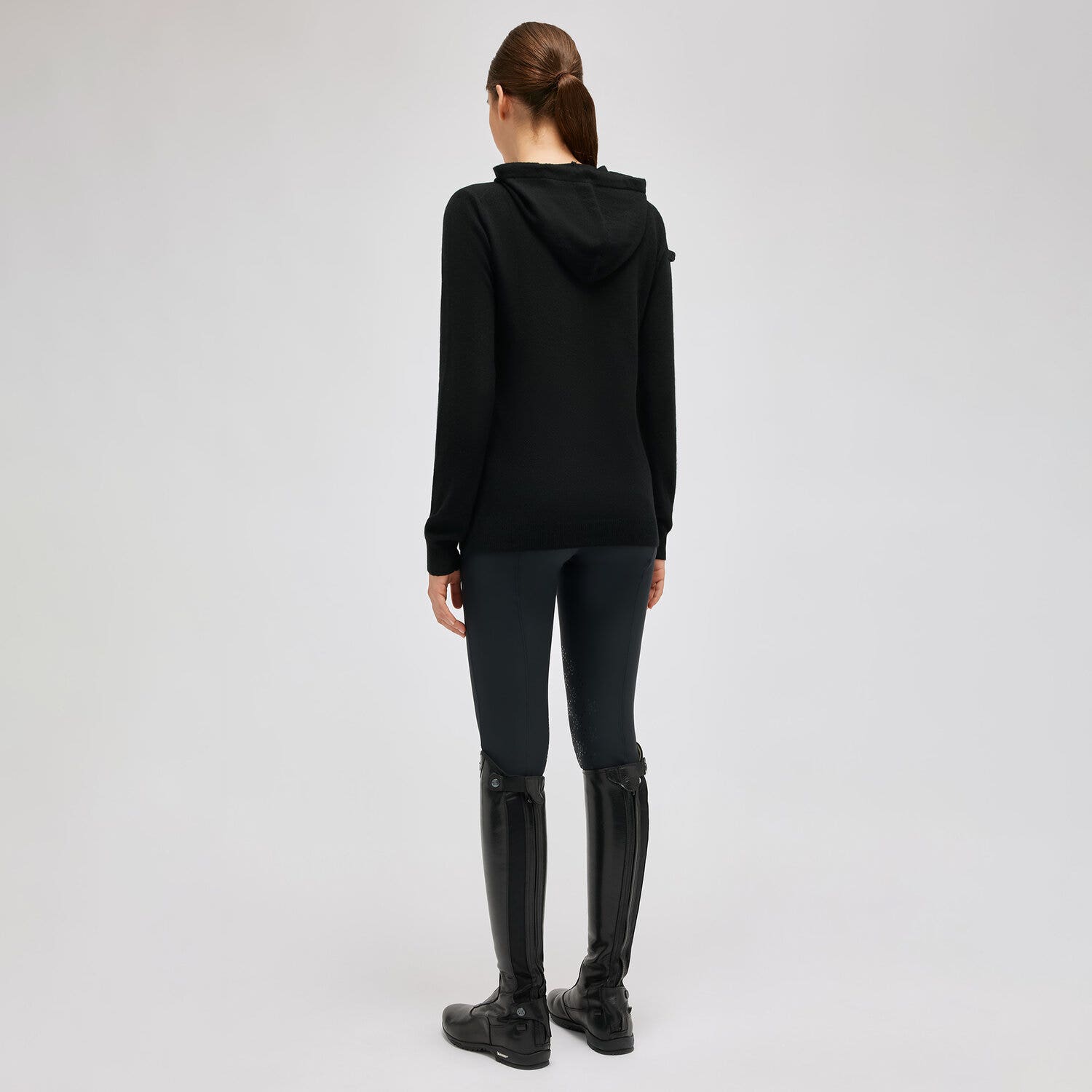 Cavalleria Toscana Women's hoodie BLACK-2