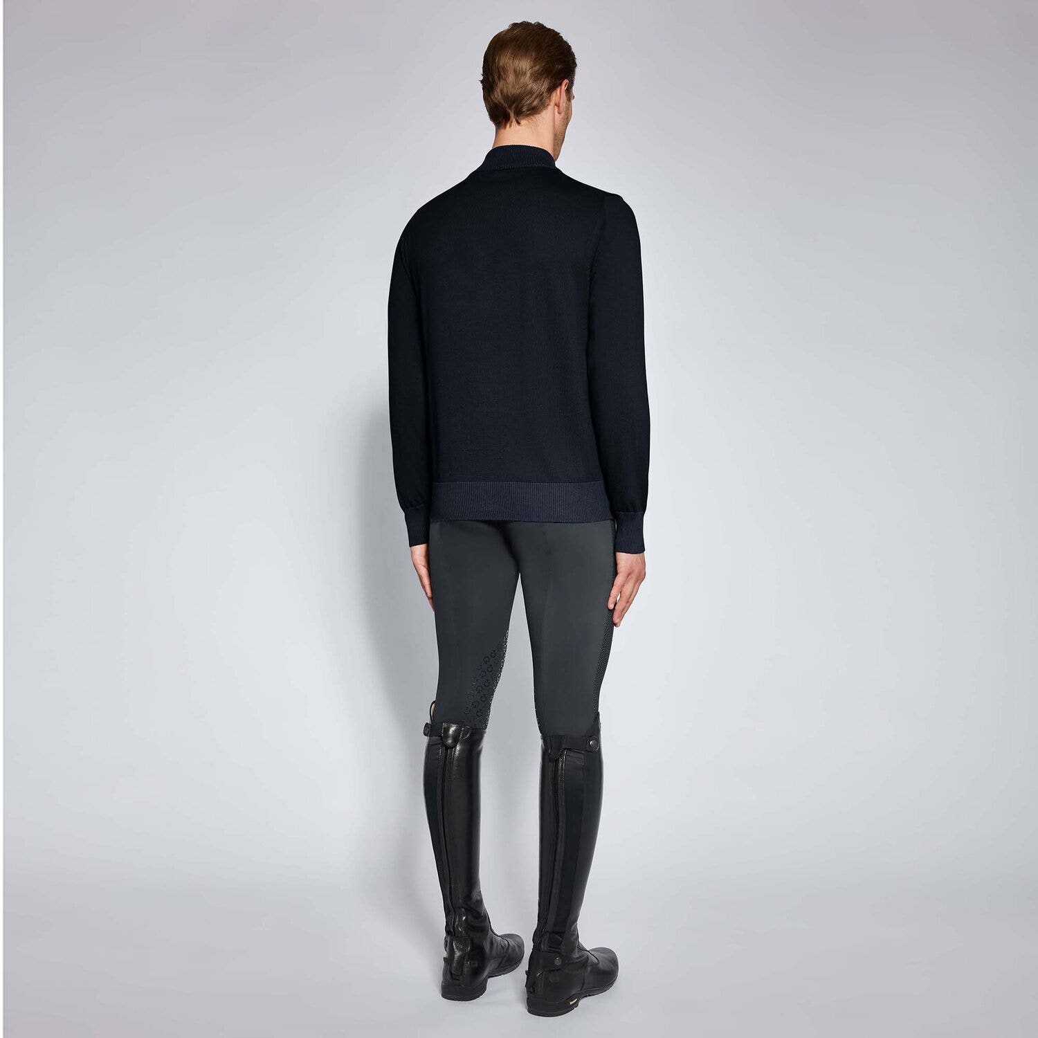 Cavalleria Toscana Men's sweater NAVY-2