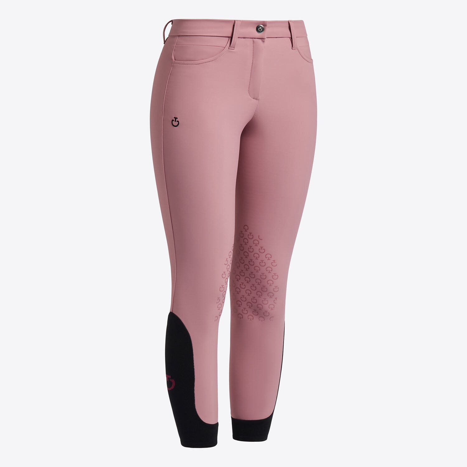 Cavalleria Toscana Cavalleria Toscana Girl's jumping knee grip breeches DUSTY ROSE-1