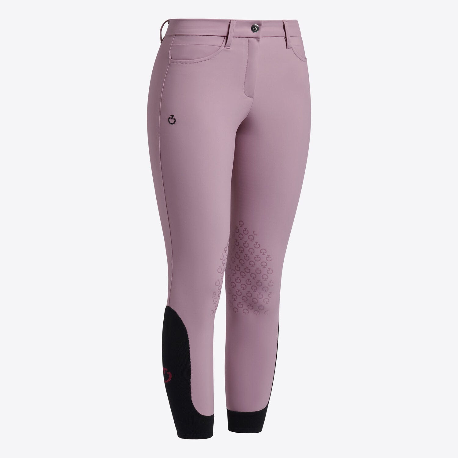 Cavalleria Toscana Pantaloni Cavalleria Toscana  da bambina jumping grip al ginocchio GRAPE SHAKE-1