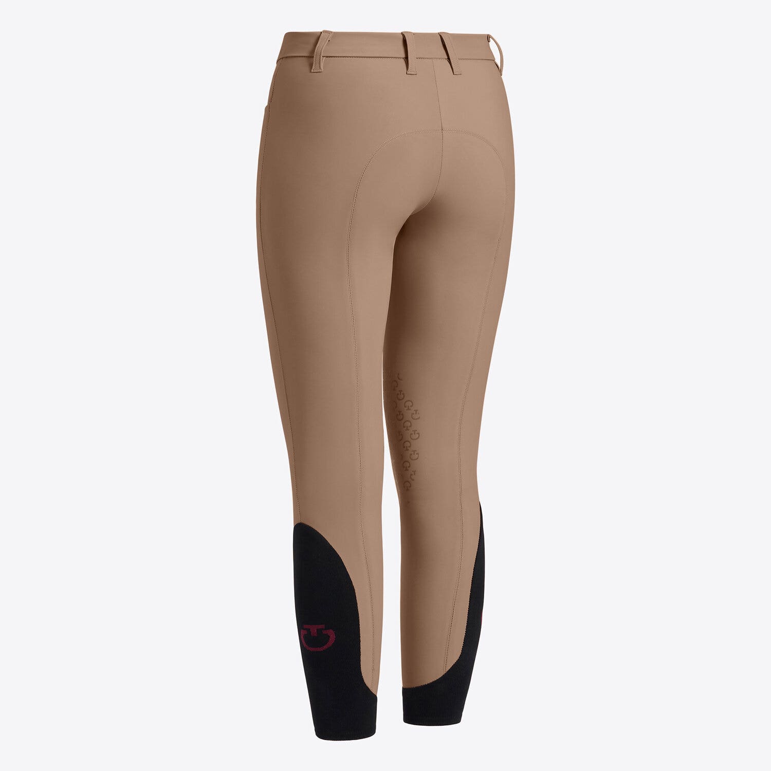 Cavalleria Toscana Cavalleria Toscana Girl's jumping knee grip breeches WALNUT-2