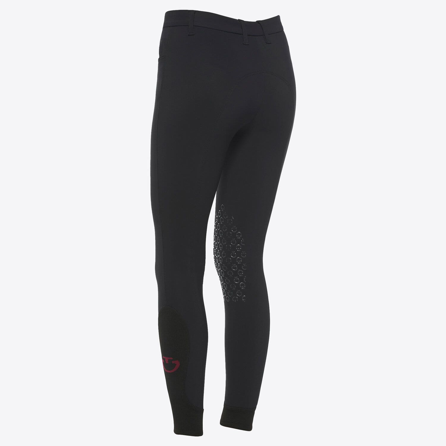 Cavalleria Toscana Cavalleria Toscana Girl's jumping knee grip breeches BLACK-3