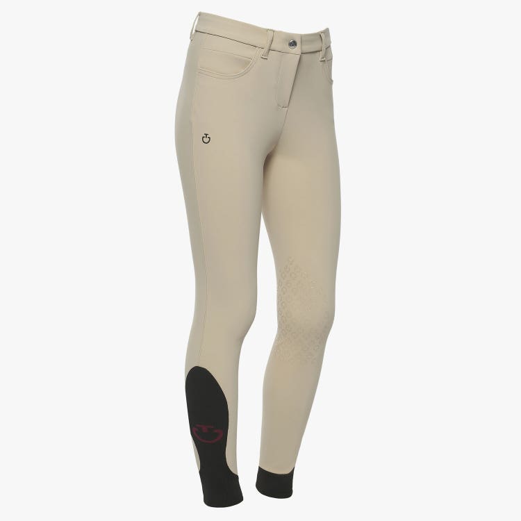 Cavalleria Toscana Girl's jumping knee grip breeches