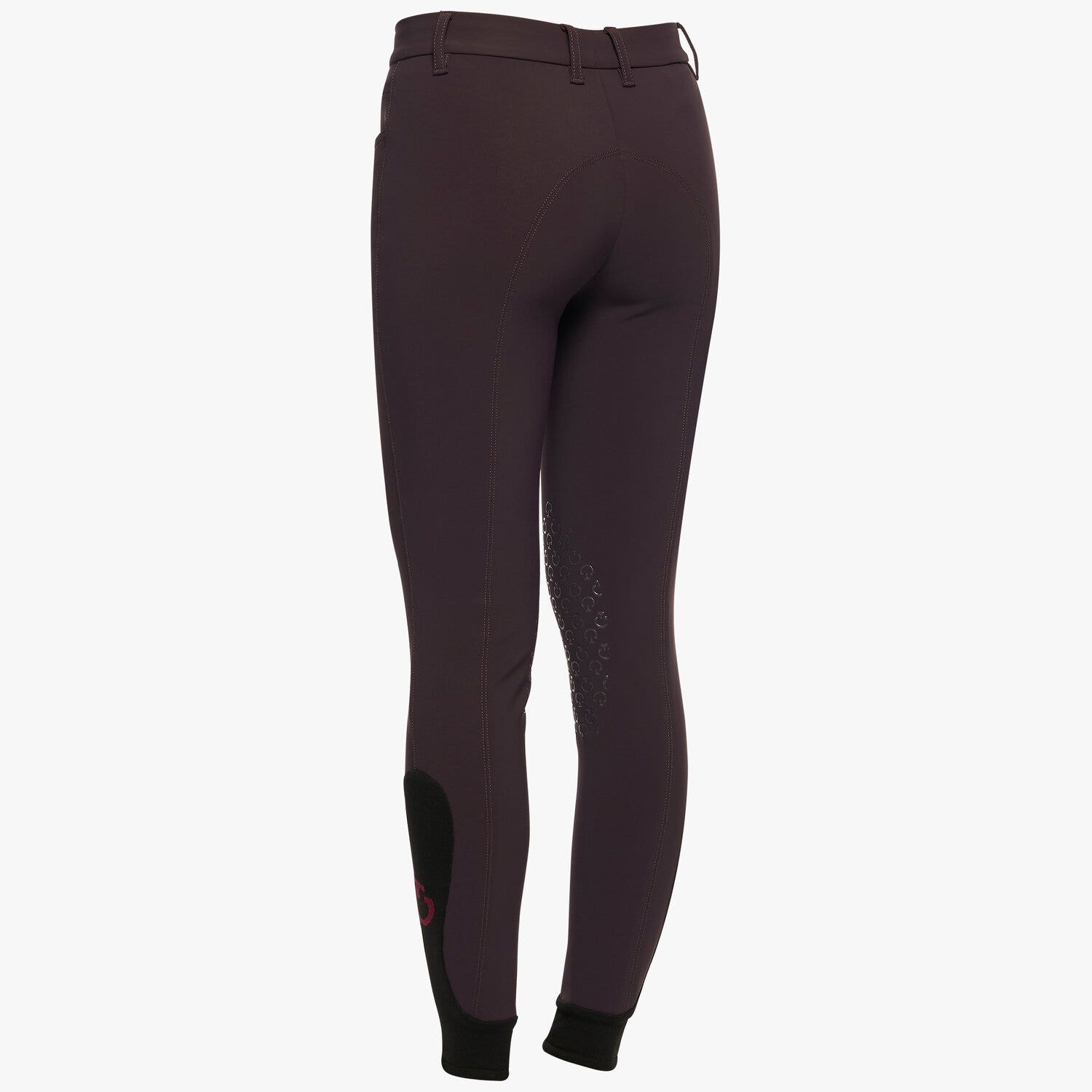 Cavalleria Toscana Girls’ performance breeches DARK PURPLE-2