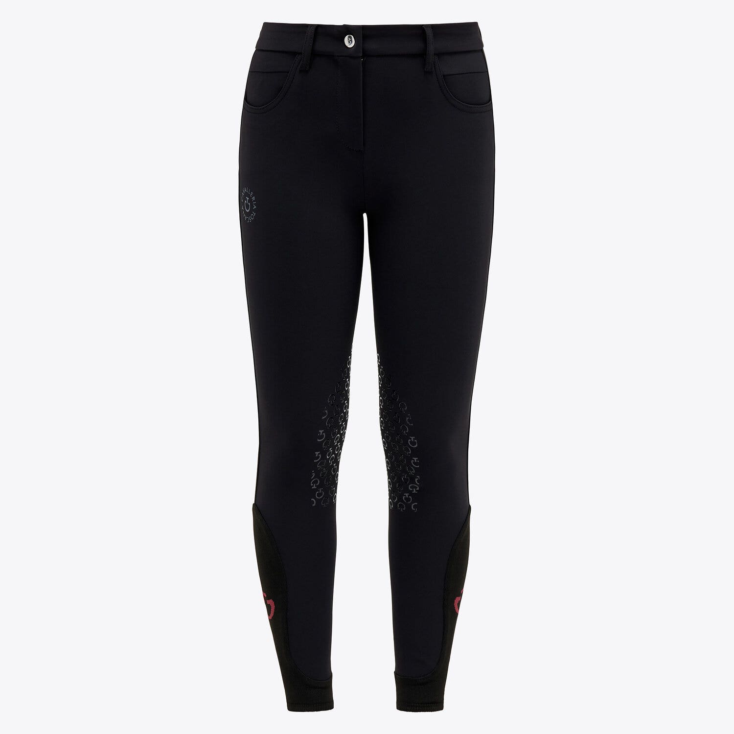 Cavalleria Toscana Girls’ performance breeches BLACK-1