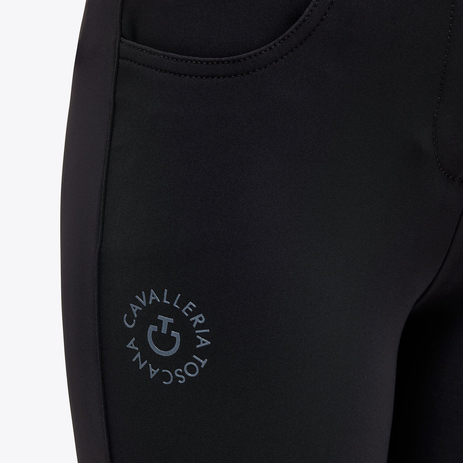 Cavalleria Toscana Girls’ performance breeches BLACK-4