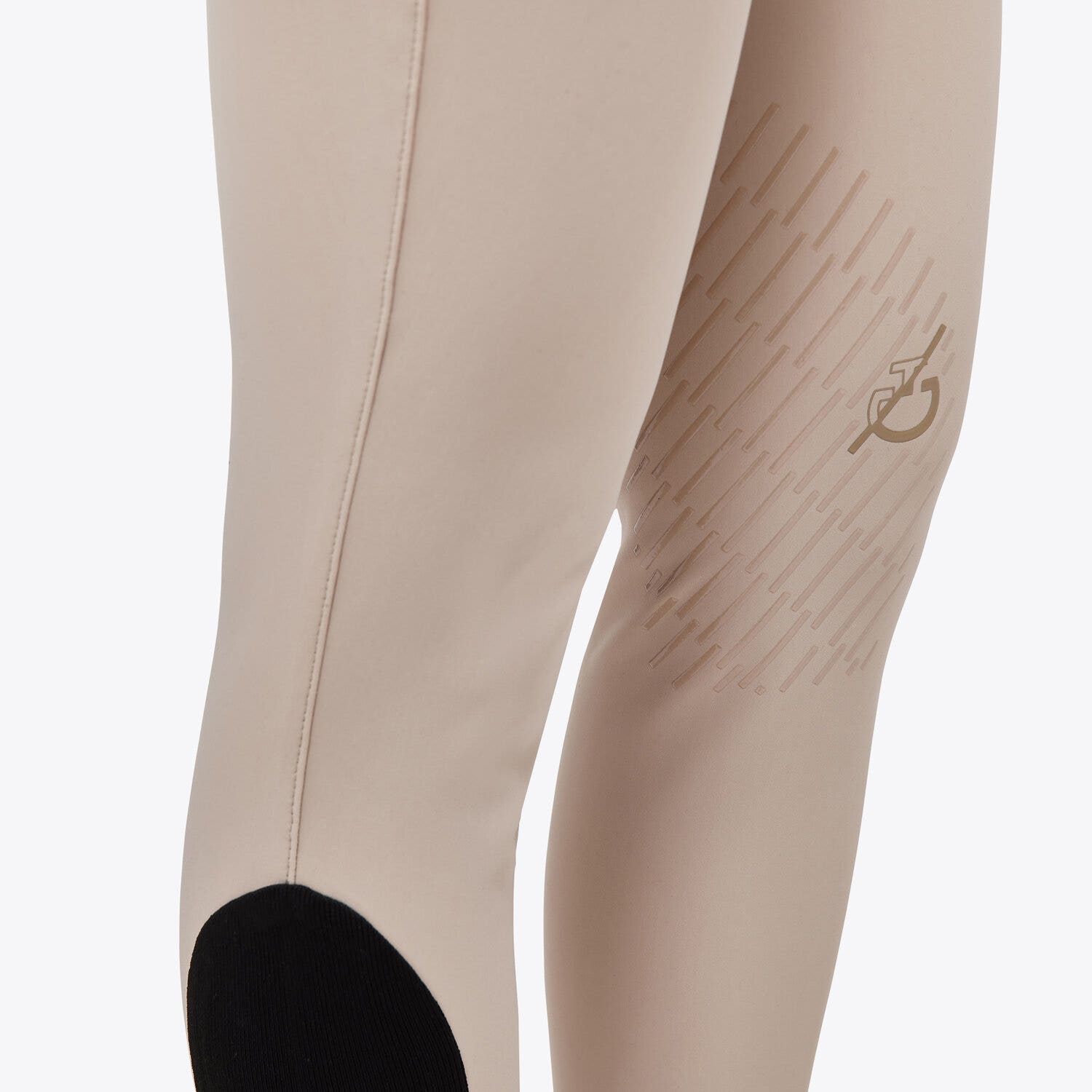 Cavalleria Toscana Girls’ riding breeches in four-way stretch technical fabric BEIGE-6
