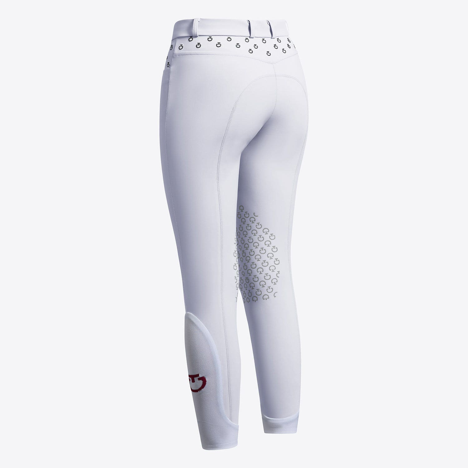 Cavalleria Toscana Cavalleria Toscana Girl's Jumping knee grip Breeches WHITE-2