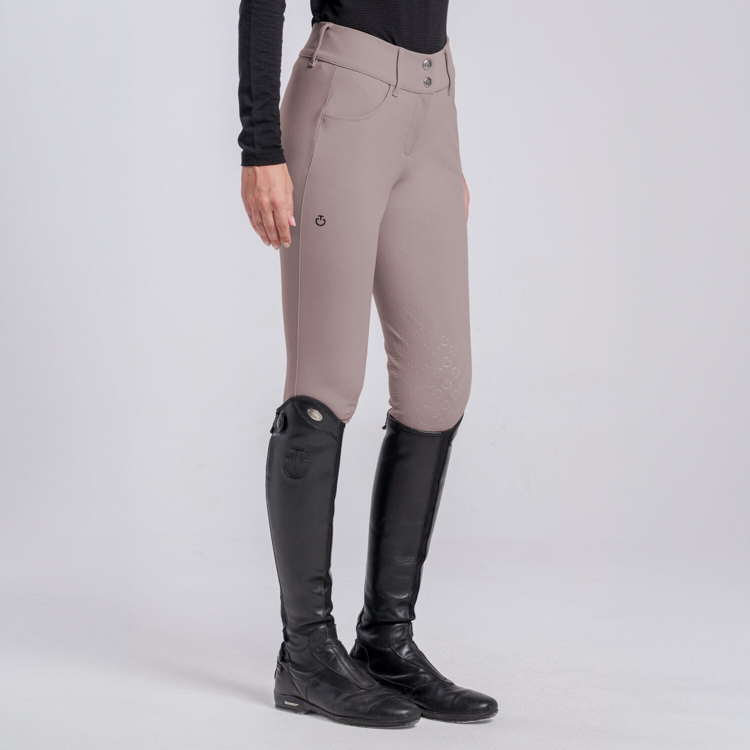 PANTALONI CON GRIP AL GINOCCHIO DA DONNA
