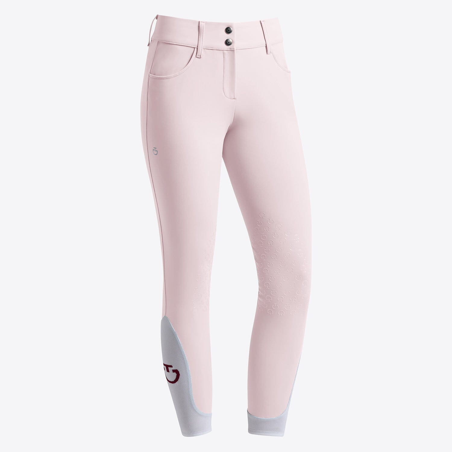 Cavalleria Toscana Women's high rise jumping breeches PINK-1