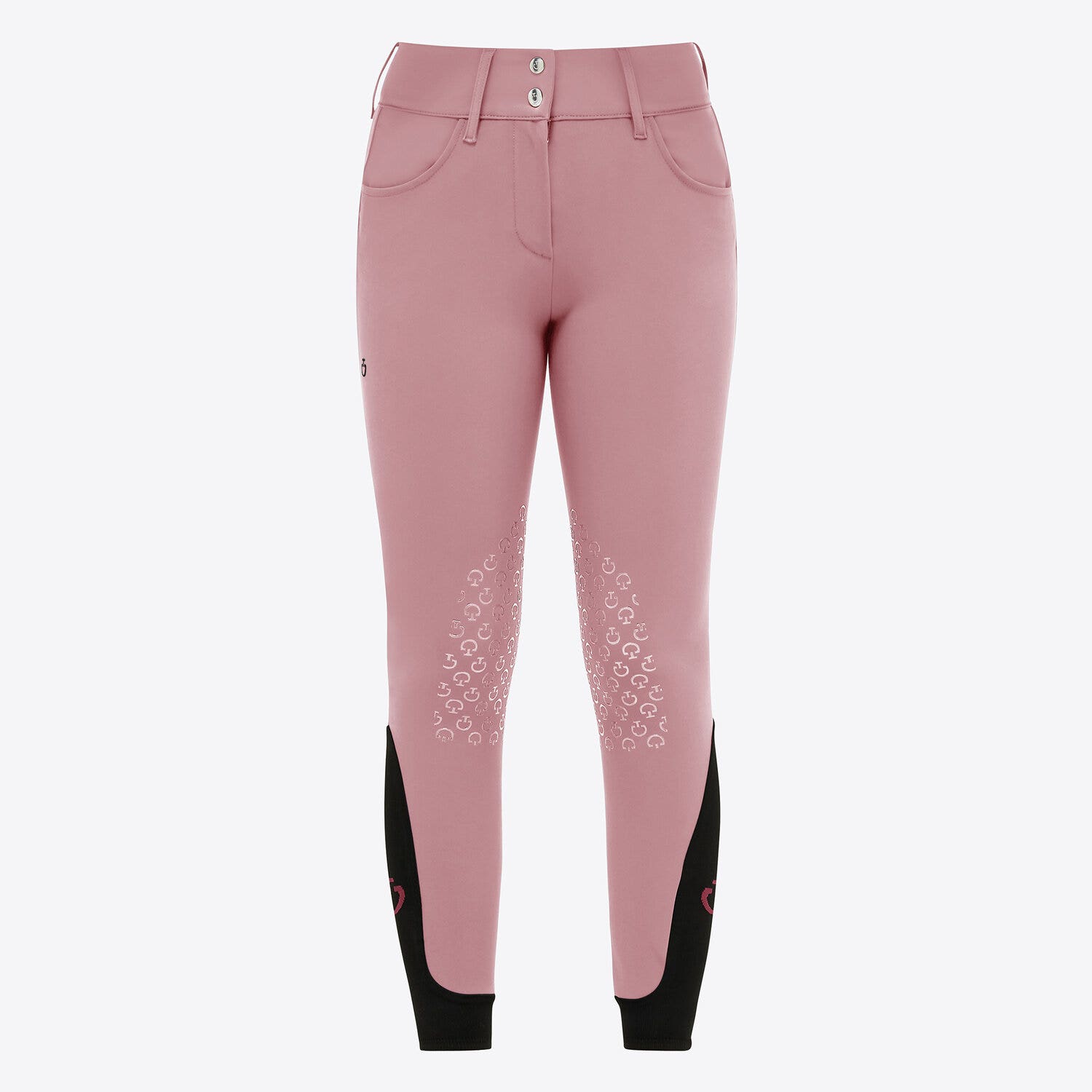 Cavalleria Toscana Cavalleria Toscana Women's jumping Knee grip breeches DUSTY ROSE-1