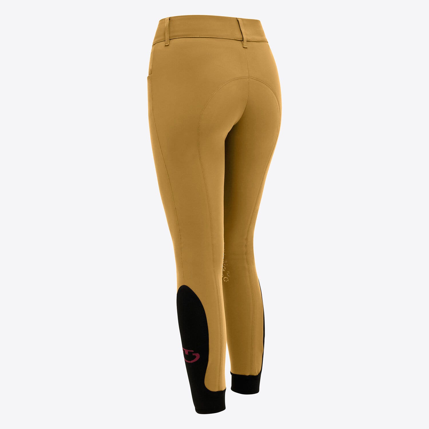 Cavalleria Toscana Cavalleria Toscana Women's knee grip jumping breeches GOLDEN OCHRE-3