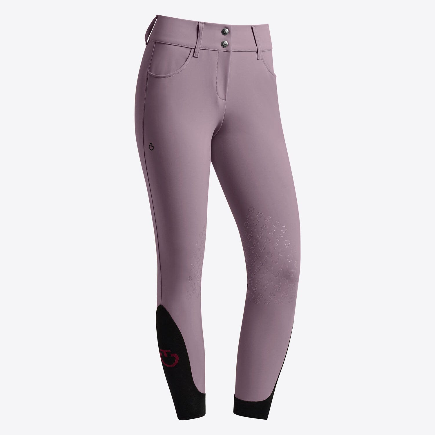 Cavalleria Toscana Cavalleria Toscana Women's knee grip jumping breeches GRAPE SHAKE-1