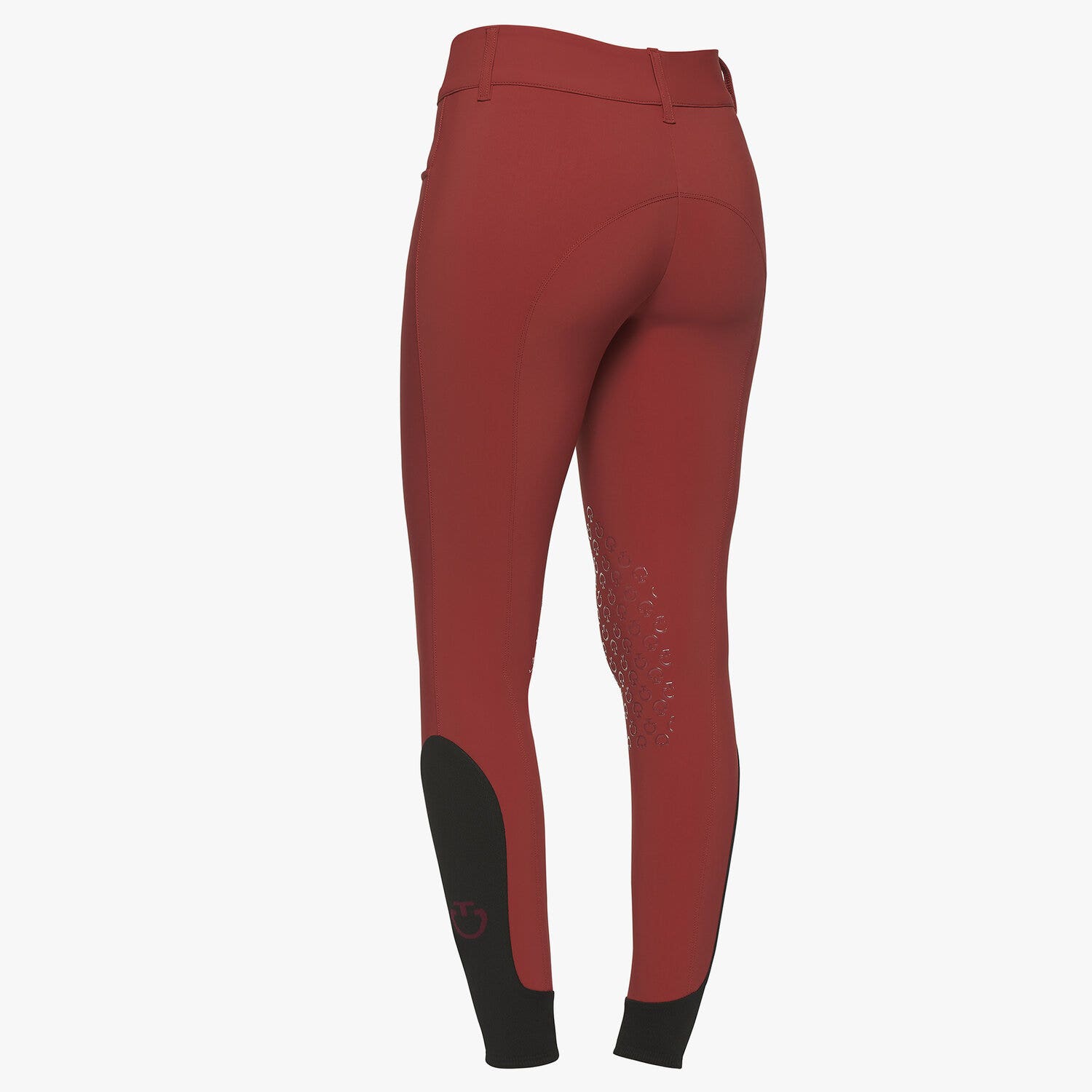 Cavalleria Toscana Women's high rise jumping breeches EARTHENWARE-3