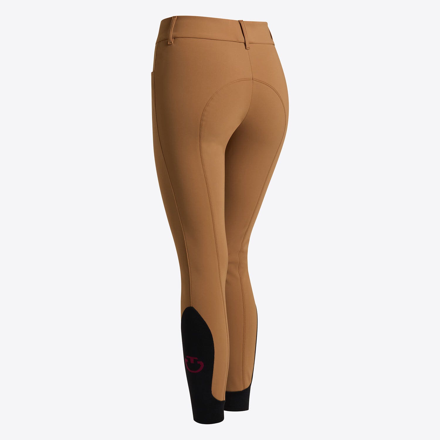 Cavalleria Toscana Cavalleria Toscana Women's knee grip jumping breeches CAMEL-2