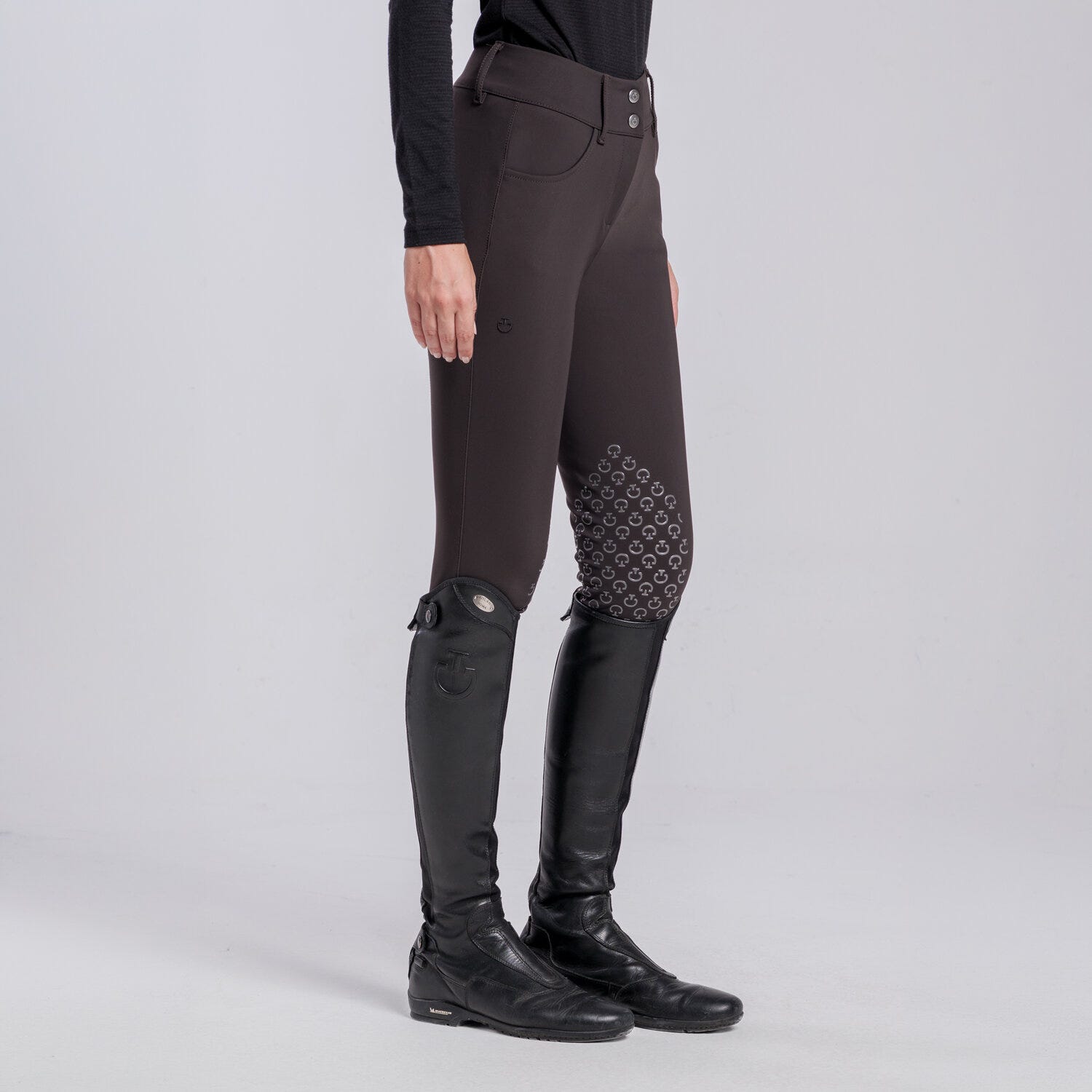 PANTALONI CON GRIP AL GINOCCHIO DA DONNA