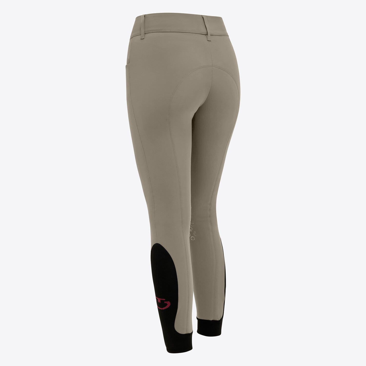 Cavalleria Toscana Cavalleria Toscana Women's knee grip jumping breeches FOLIAGE GREEN-3