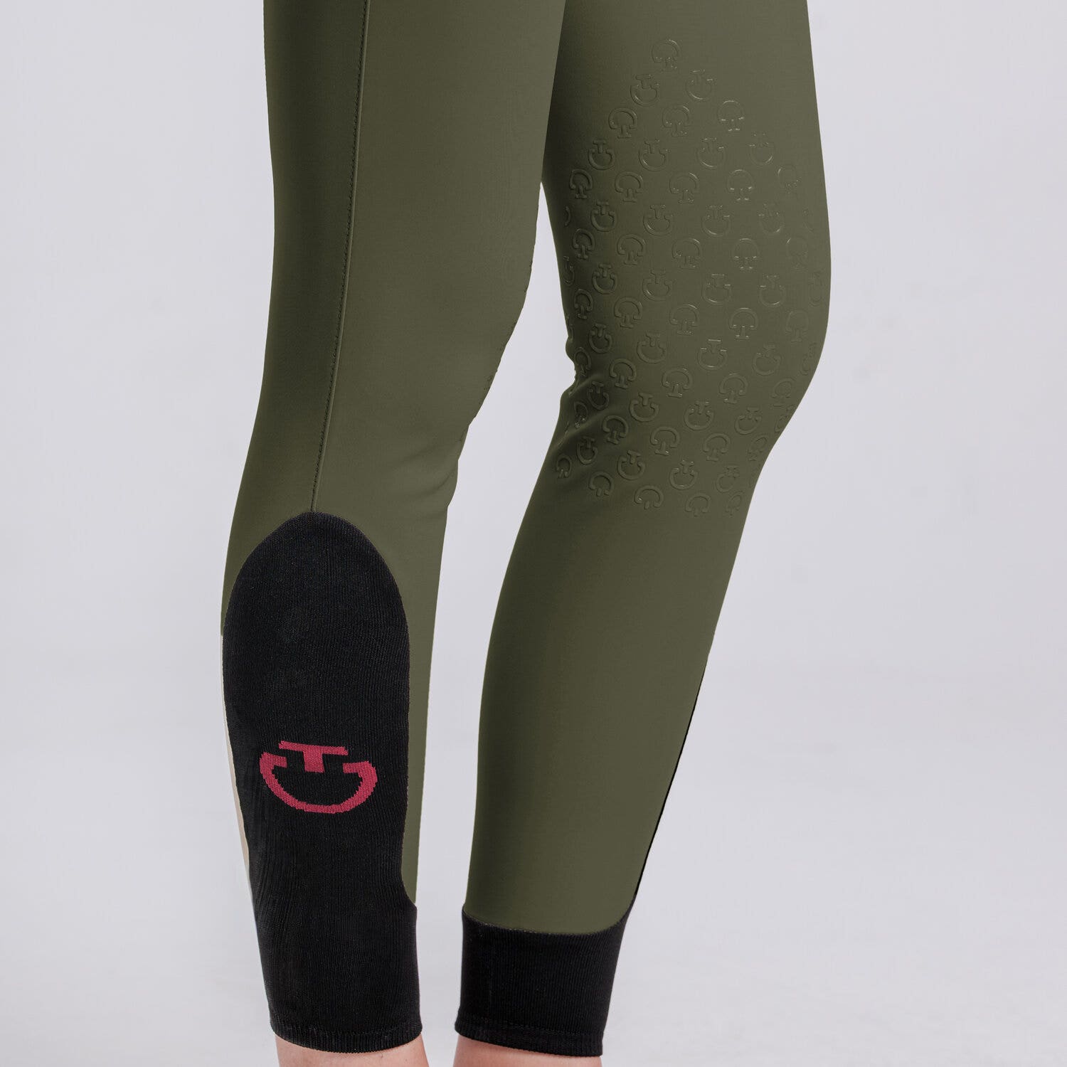 Cavalleria Toscana PANTALONI CON GRIP AL GINOCCHIO DA DONNA WINTER MOSS-4