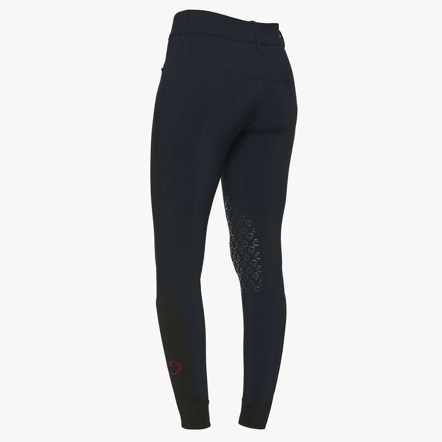 Cavalleria Toscana Women's high rise jumping breeches NAVY-2