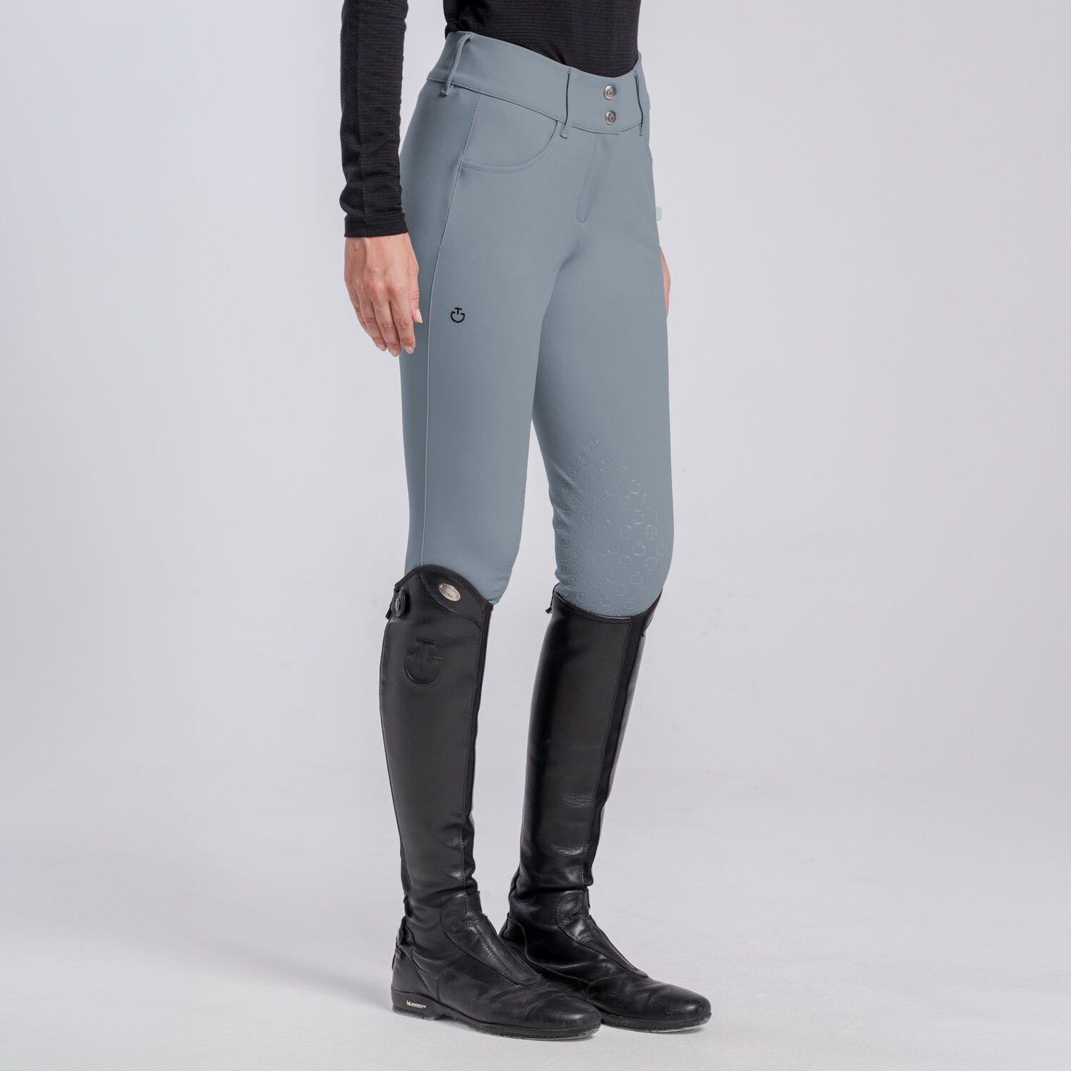 PANTALONI CON GRIP AL GINOCCHIO DA DONNA