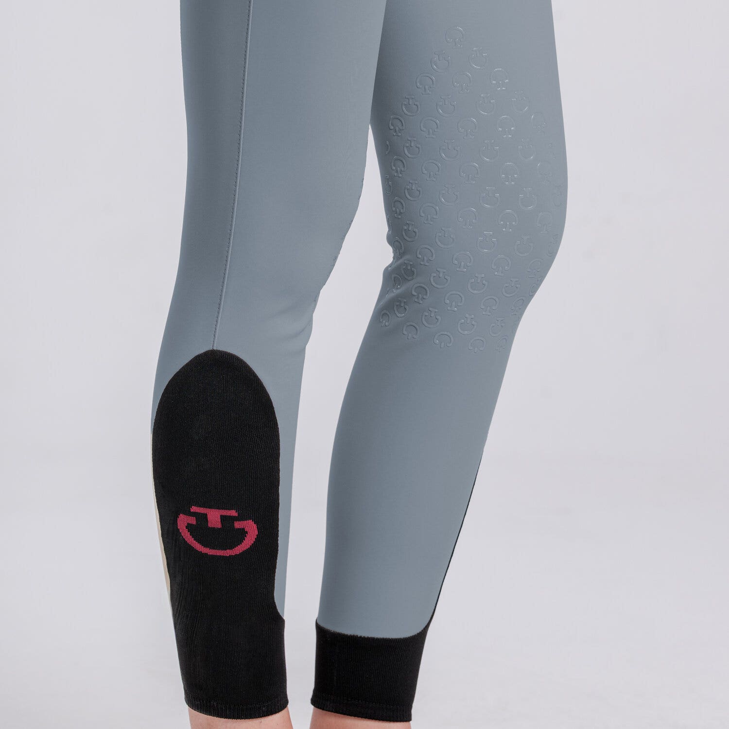 Cavalleria Toscana PANTALONI CON GRIP AL GINOCCHIO DA DONNA WINDWARD BLUE-4