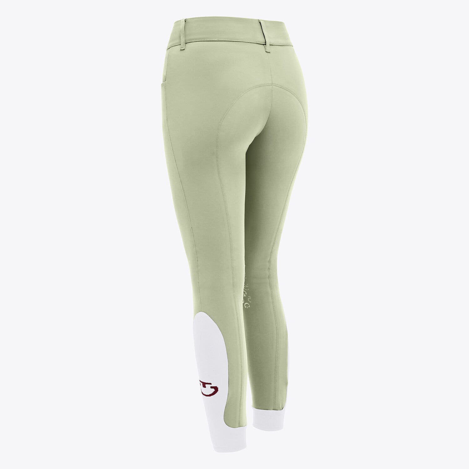 Cavalleria Toscana Cavalleria Toscana Women's knee grip jumping breeches PISTACHIO-3
