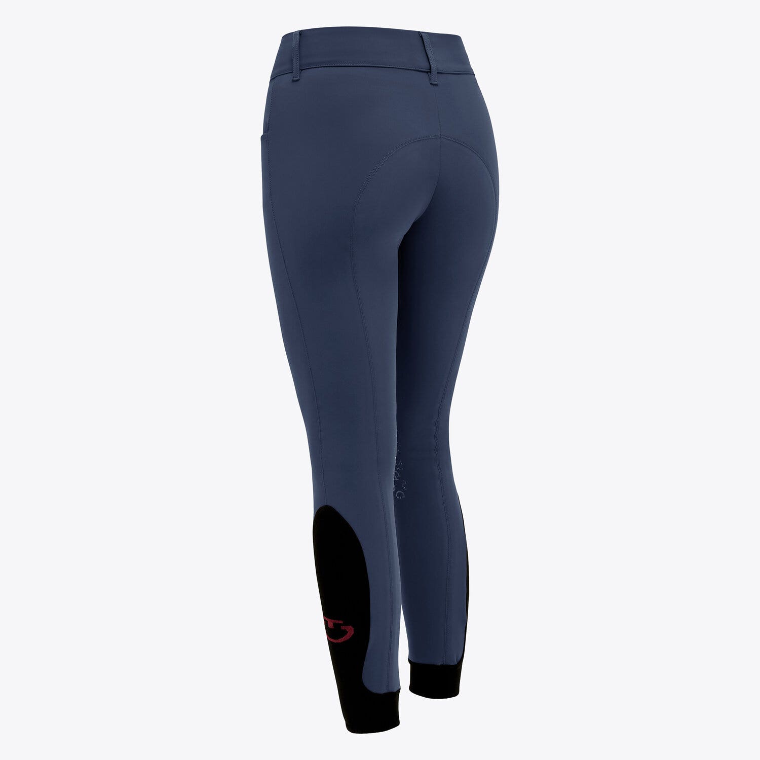 Cavalleria Toscana Cavalleria Toscana Women's knee grip jumping breeches ATLANTIC BLUE-3