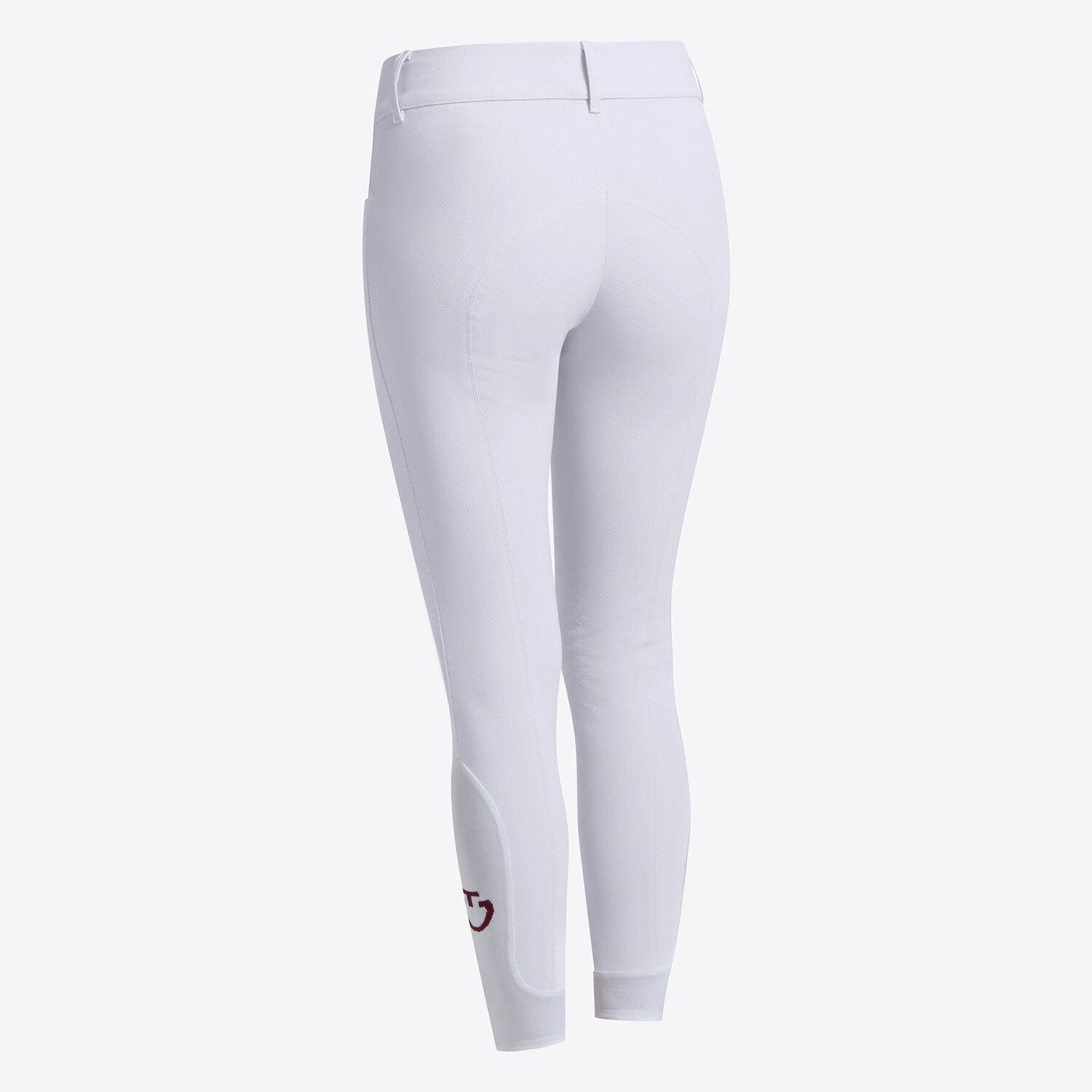 Cavalleria Toscana Cavalleria Toscana Women's knee grip jumping breeches WHITE-2