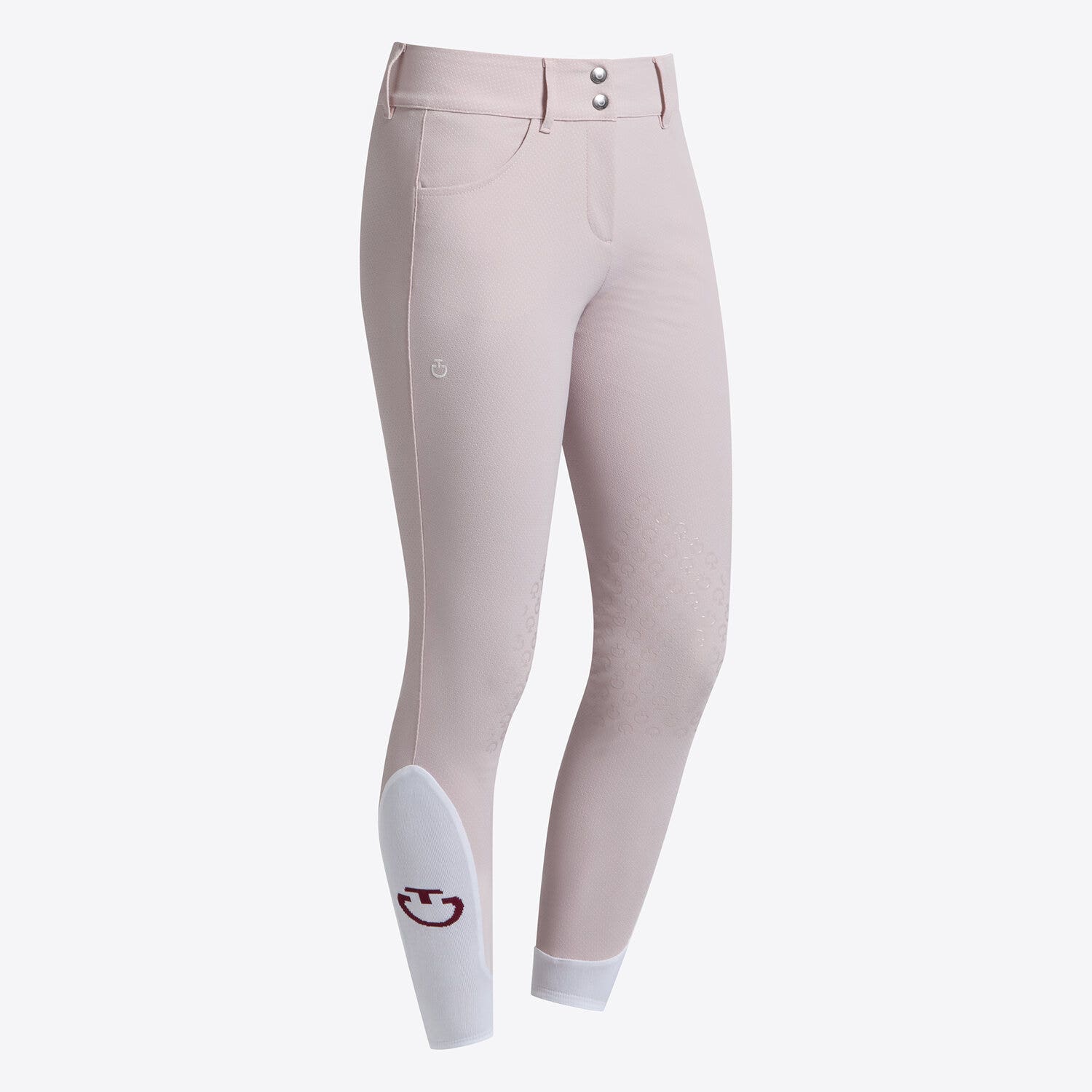 Cavalleria Toscana Cavalleria Toscana Women's knee grip jumping breeches VIOLET ICE-1