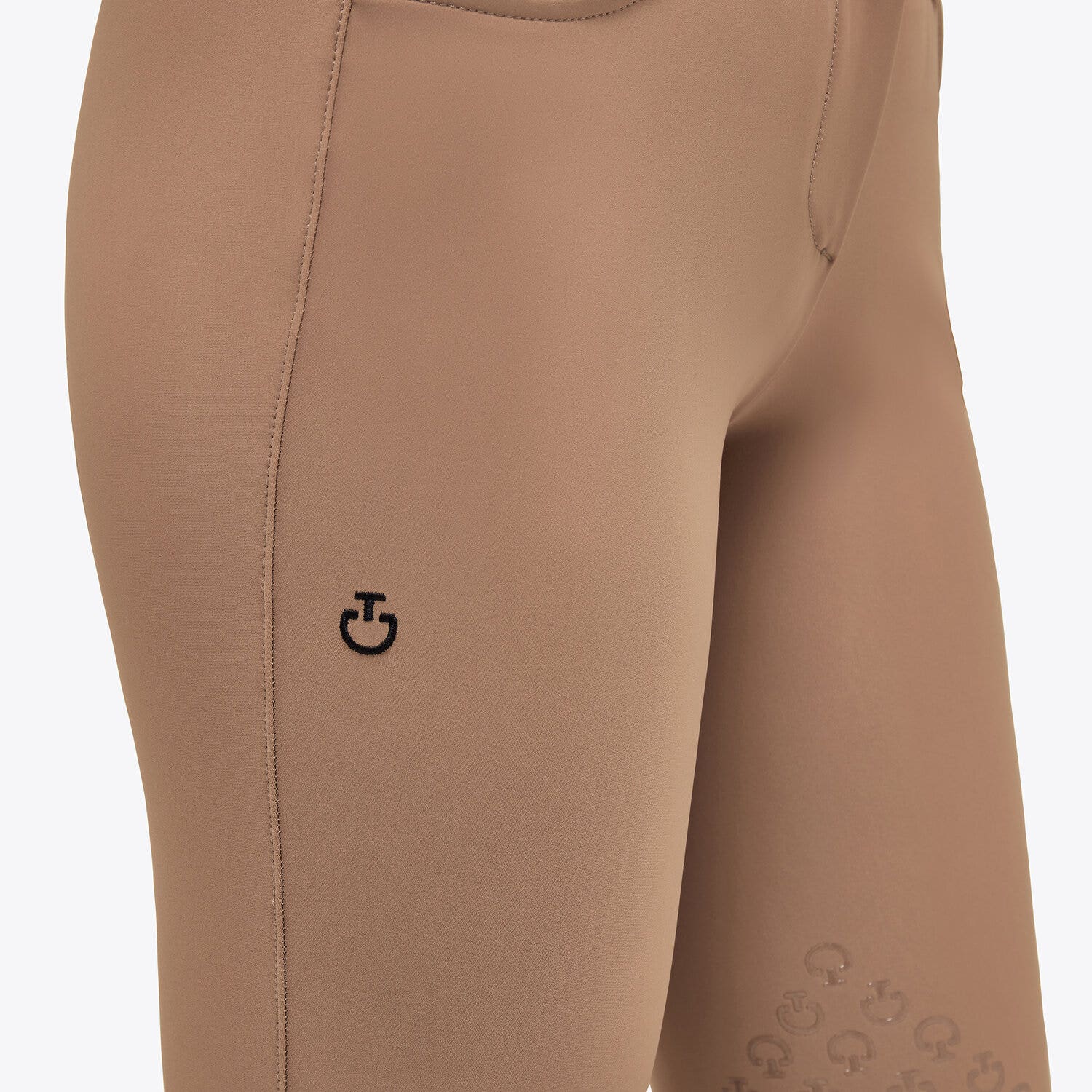 Cavalleria Toscana Women's high rise jumping breeches CACAO-4