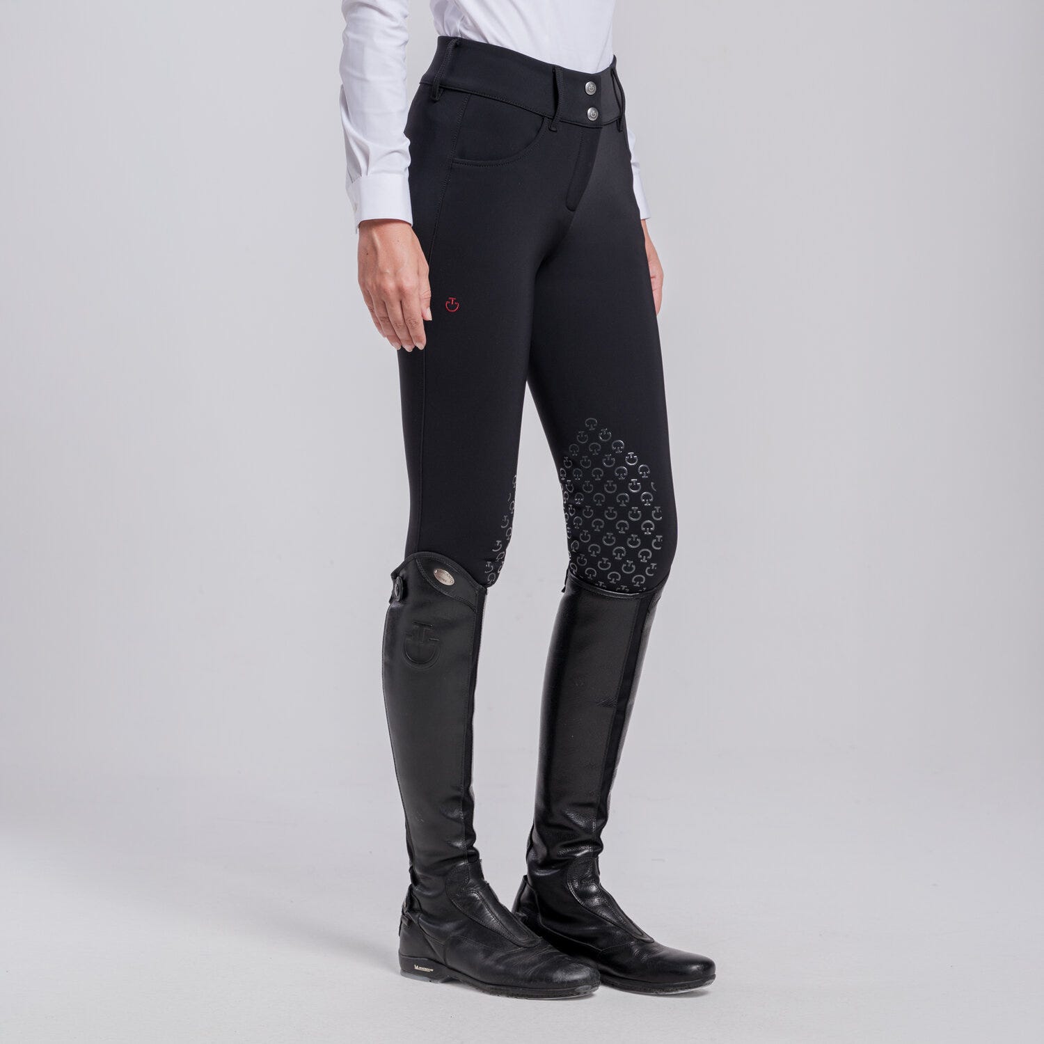 PANTALONI CON GRIP AL GINOCCHIO DA DONNA