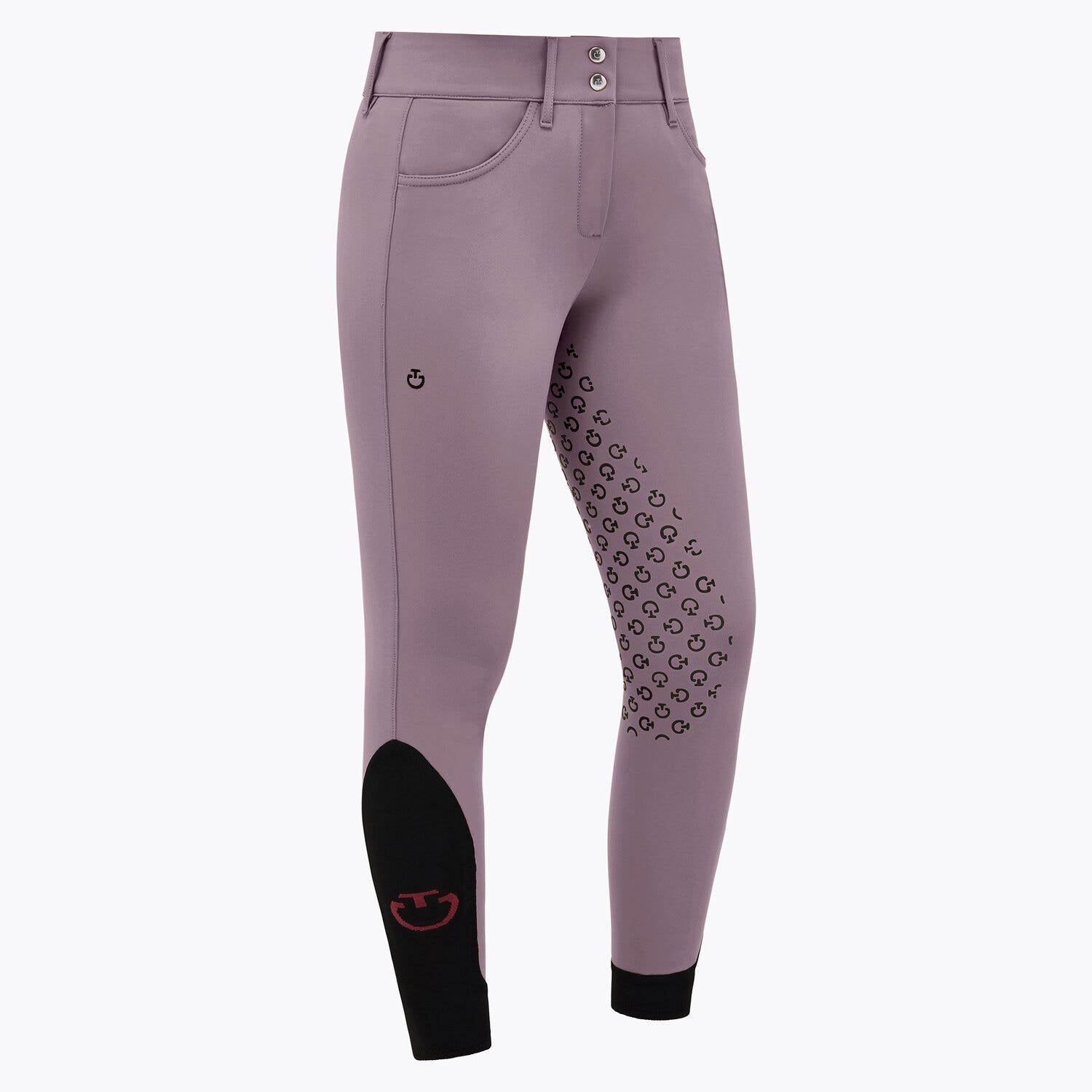Cavalleria Toscana Cavalleria Toscana Women's full grip dressage breeches GRAPE SHAKE-1