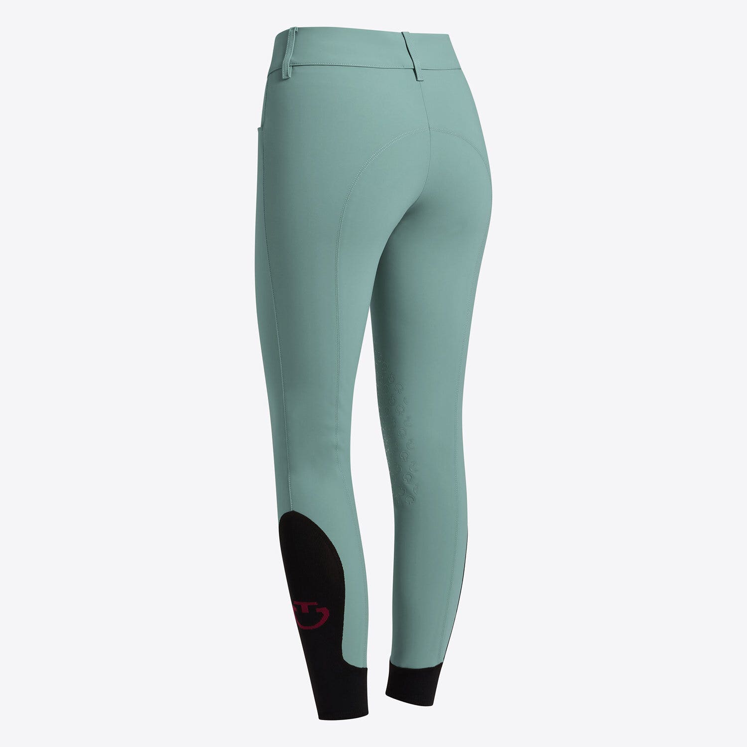 Cavalleria Toscana Cavalleria Toscana Women's full grip dressage breeches EMERALD GREY-2
