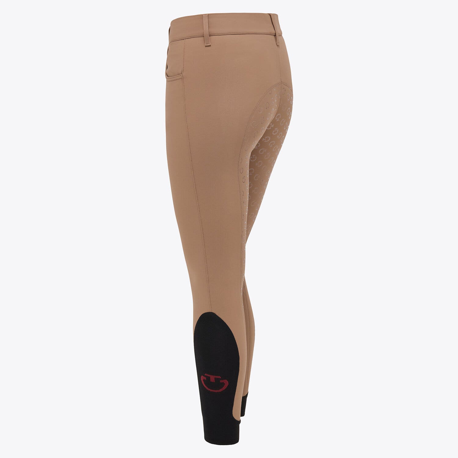 Cavalleria Toscana Women's full grip dressage breeches CACAO-2