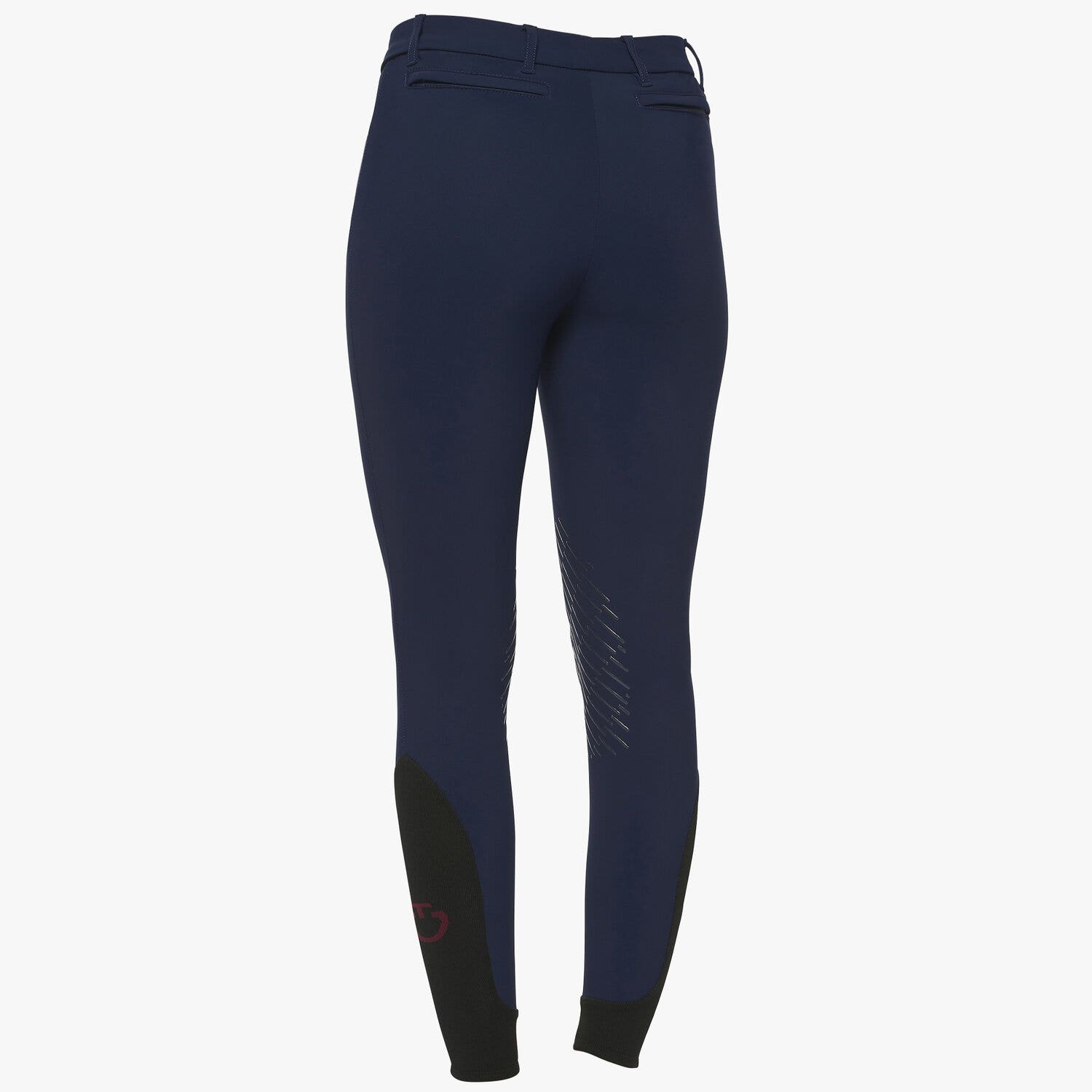 Cavalleria Toscana Women's CT Team knee grip breeches ROYAL BLUE-3