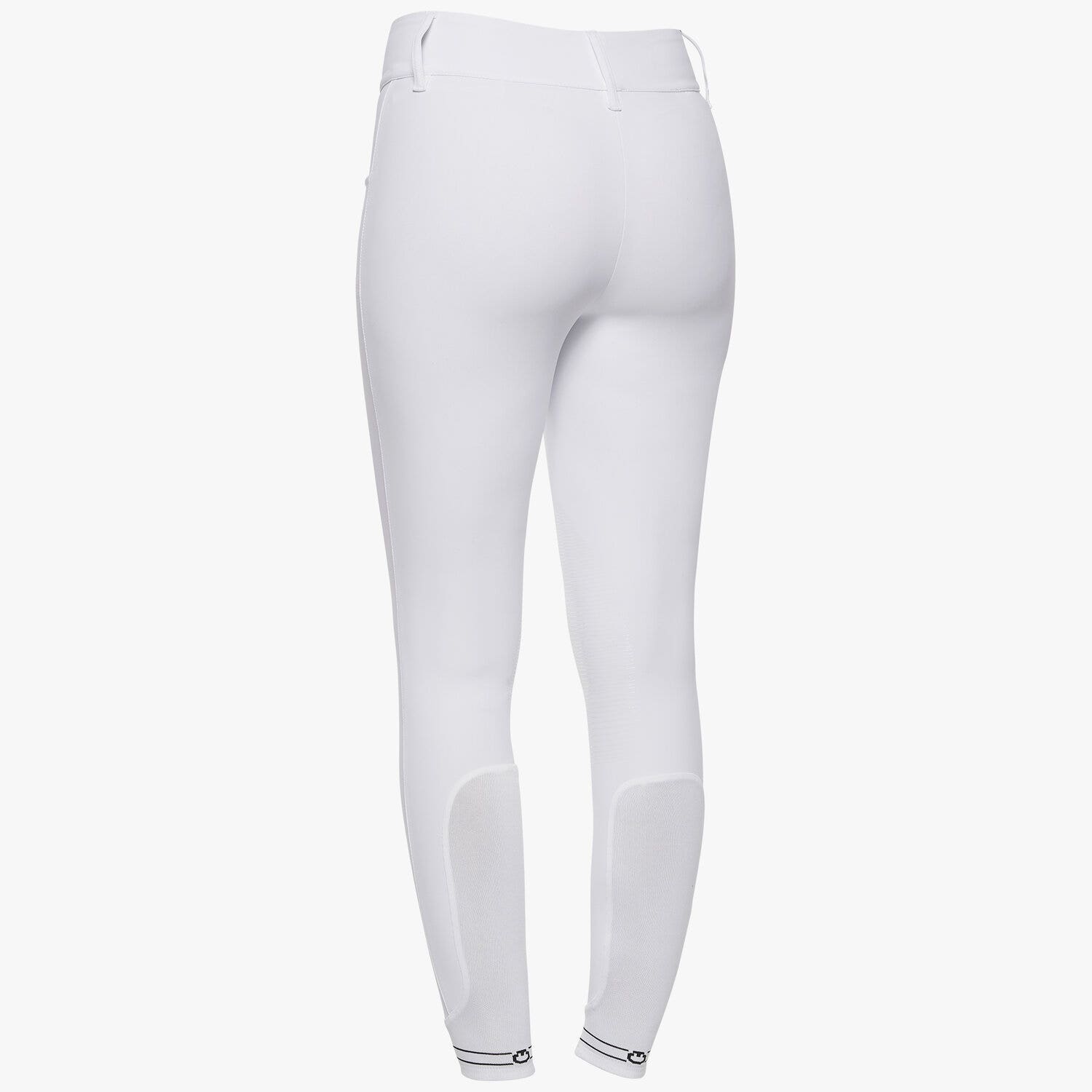 Cavalleria Toscana Women's high rise REVOLUTION breeches WHITE-3