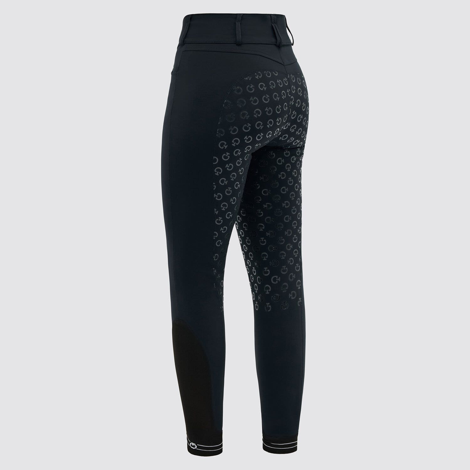 Cavalleria Toscana Women`s high waist dressage breeches NAVY-4