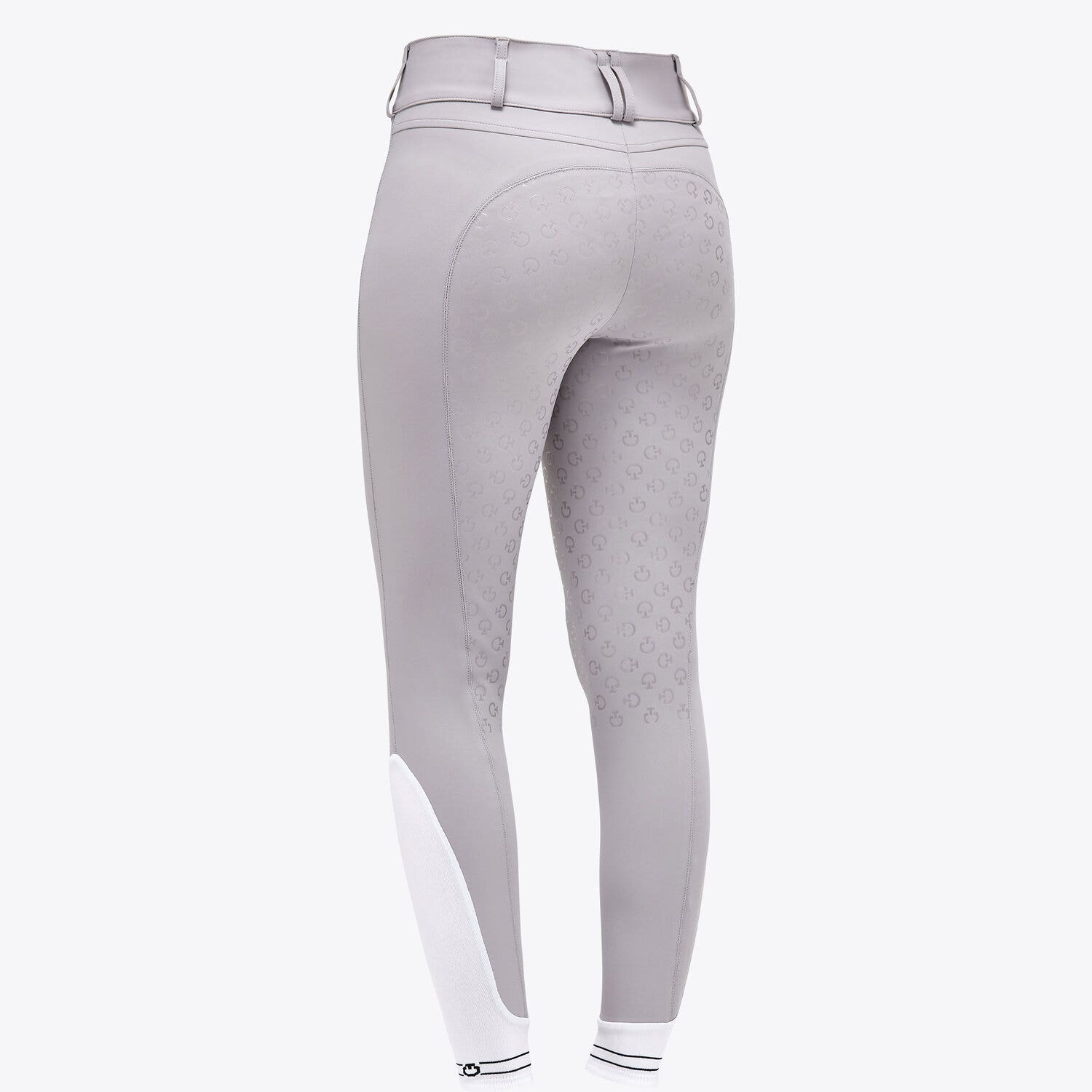 Cavalleria Toscana Cavalleria Toscana Women's full grip dressage breeches LIGHT GREY-3