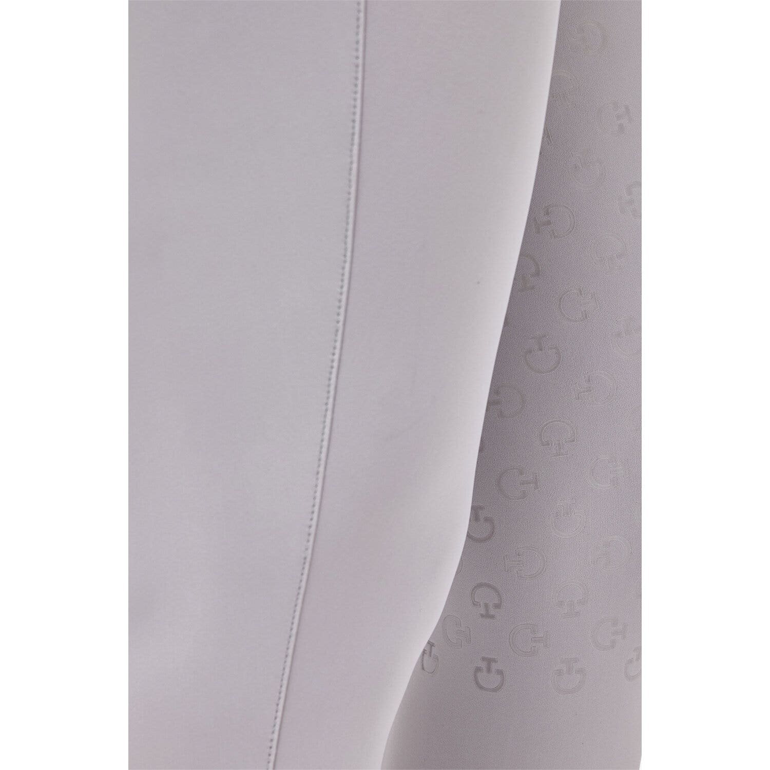 Cavalleria Toscana Women`s high waist dressage breeches LIGHT GREY-4