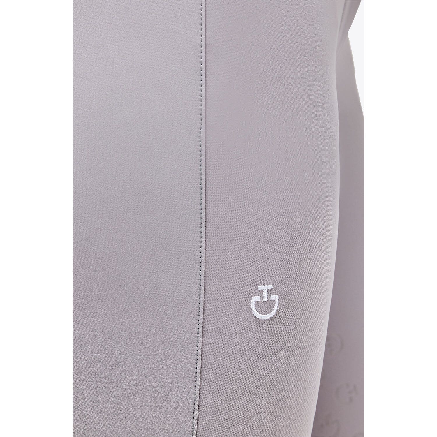 Cavalleria Toscana Women`s high waist dressage breeches LIGHT GREY-5