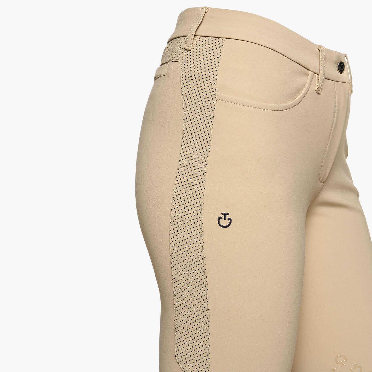Cavalleria Toscana Women’s four-way stretch performance breeches BEIGE-4
