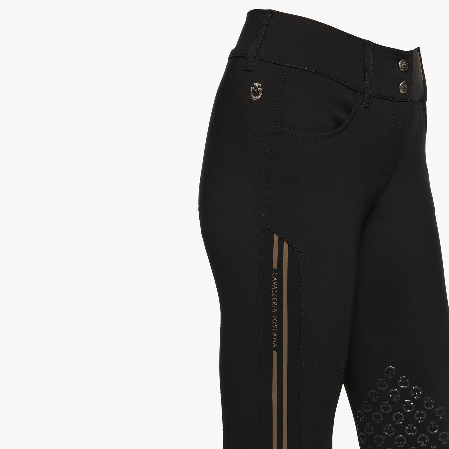 Cavalleria Toscana Women’s four-way stretch performance breeches BLACK-4