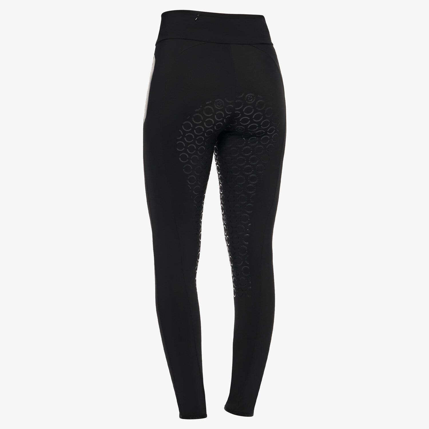 Cavalleria Toscana Women’s leggings in four-way stretch performance jersey BLACK-2