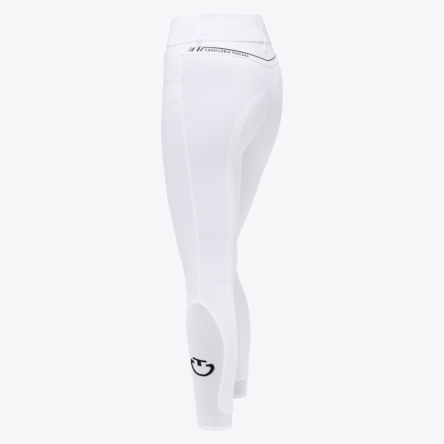 Cavalleria Toscana Women’s high-rise breeches WHITE-2
