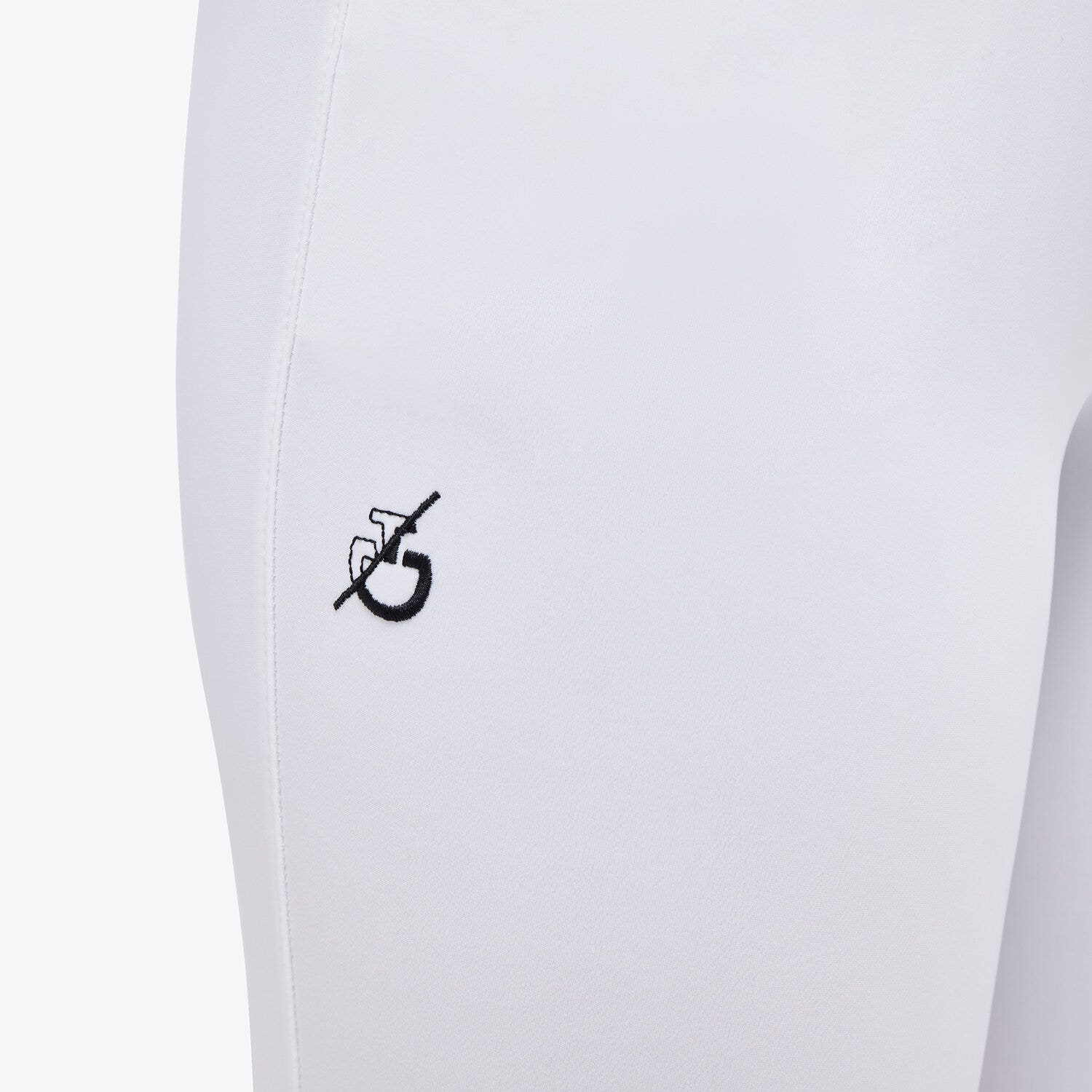 Cavalleria Toscana Women’s high-rise breeches WHITE-3