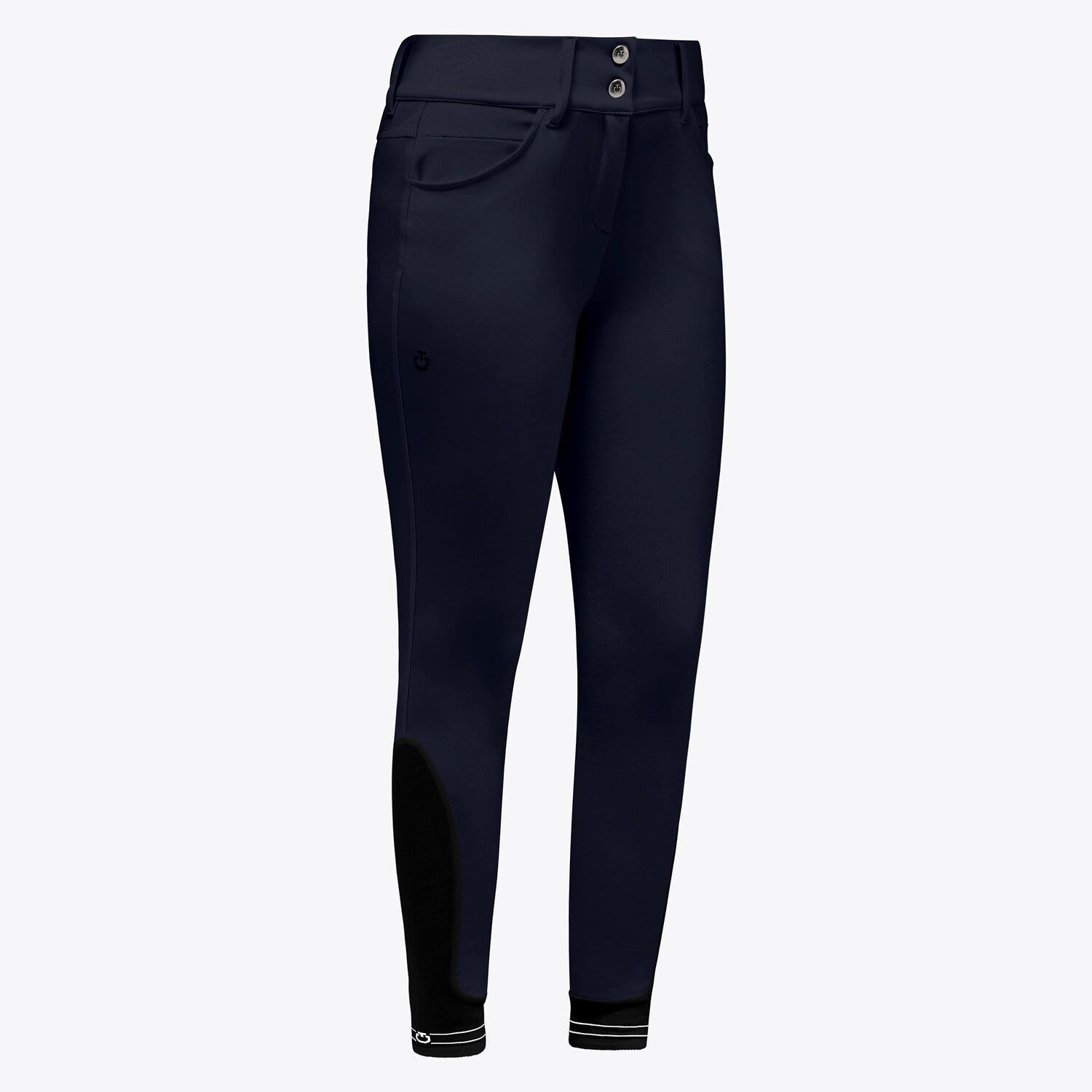 Cavalleria Toscana Women's Full Grip Riding Breeches NAVY-2
