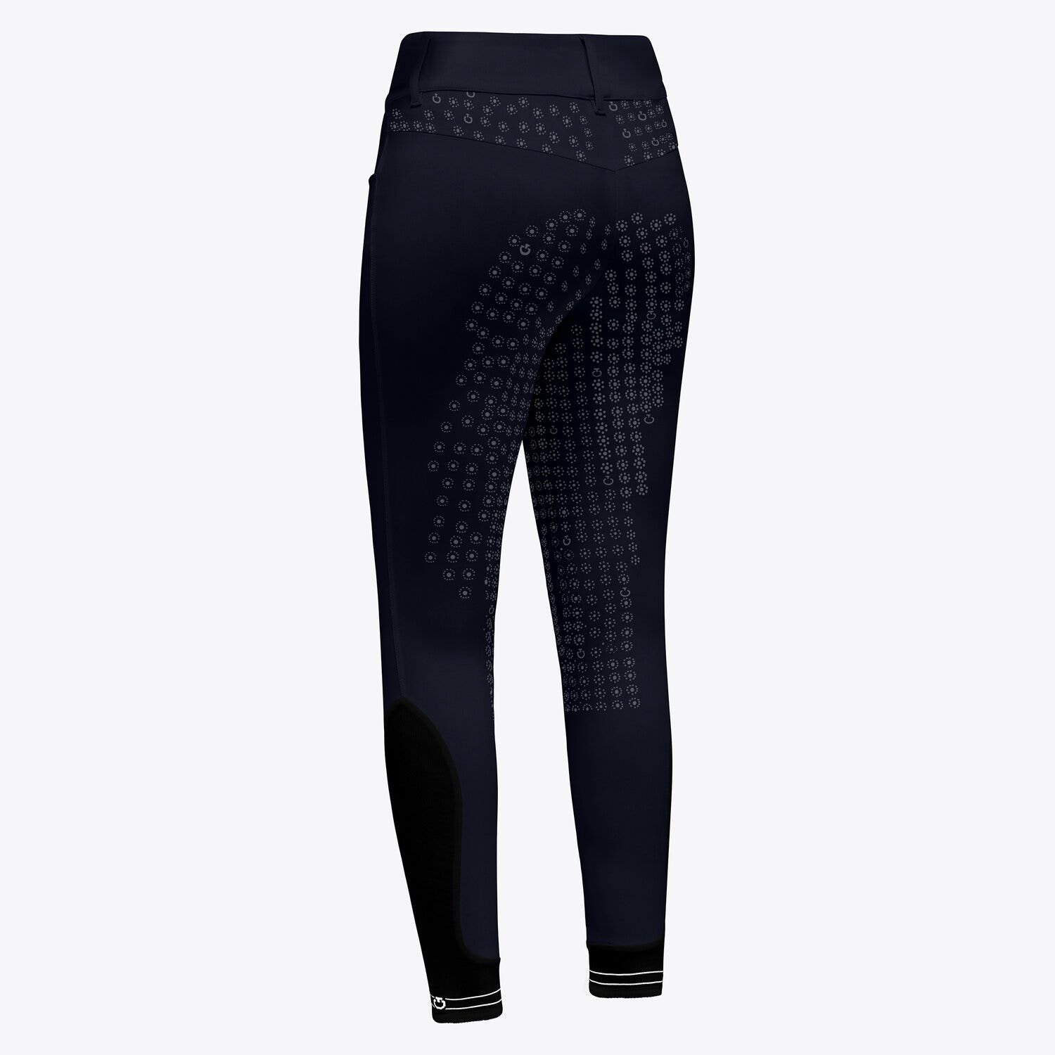 Cavalleria Toscana Women's Full Grip Riding Breeches NAVY-3