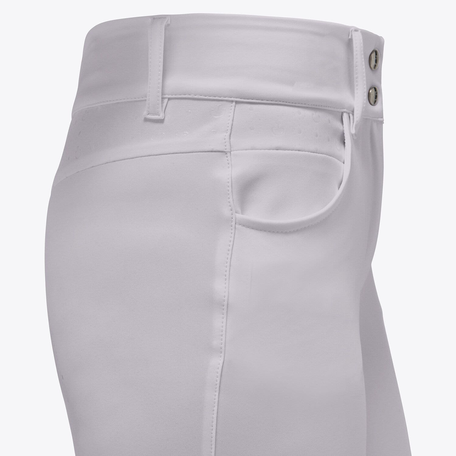 Cavalleria Toscana Women's Full Grip Riding Breeches LIGHT GREY-4