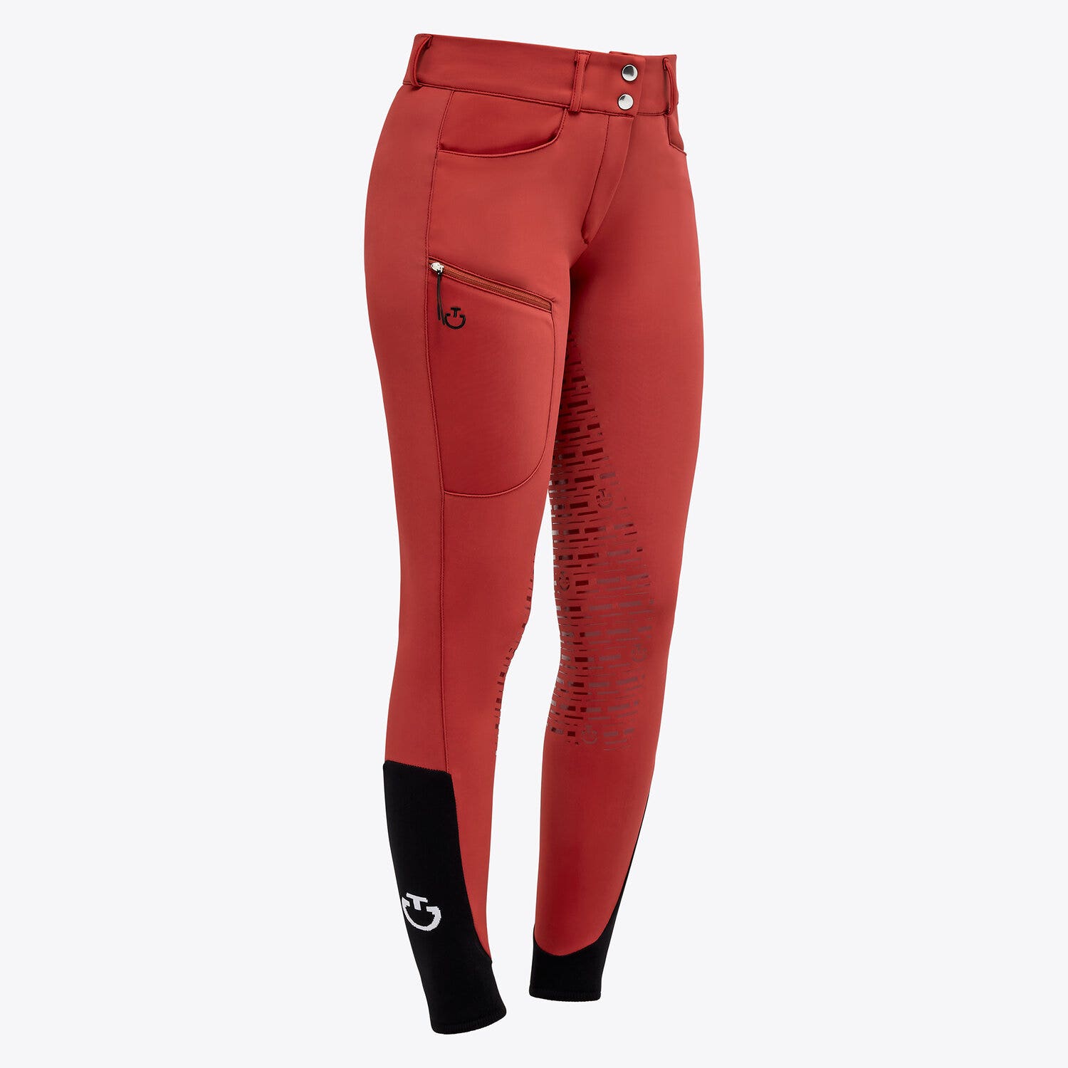 Cavalleria Toscana CT Academy Women's breeches in jersey WINE-2